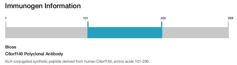C6orf140 Polyclonal Antibody