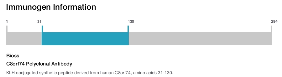 C8orf74 Polyclonal Antibody