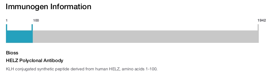 HELZ Polyclonal Antibody