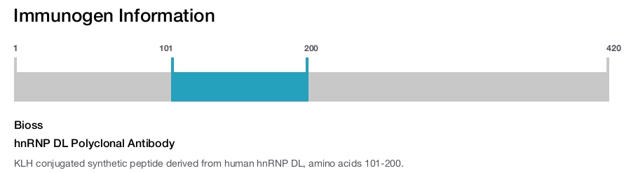 hnRNP DL Polyclonal Antibody