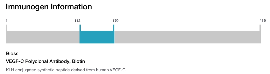 VEGF-C Polyclonal Antibody, Biotin