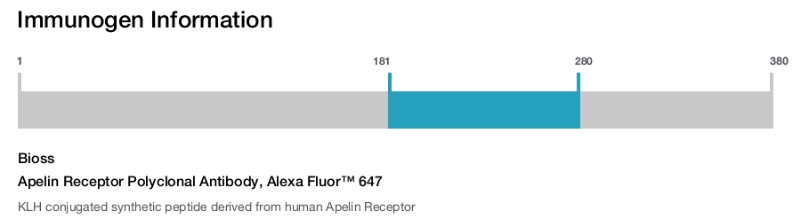 Apelin Receptor Polyclonal Antibody, Alexa Fluor&trade; 647