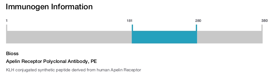 Apelin Receptor Polyclonal Antibody, PE