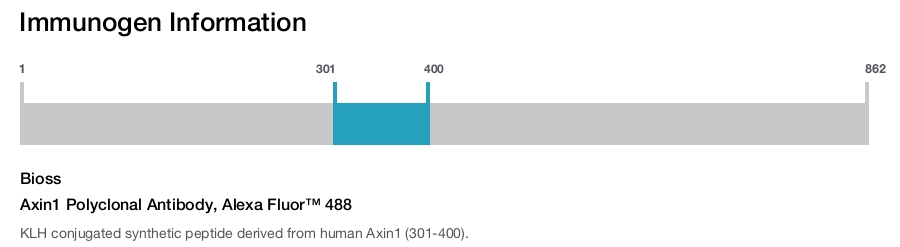 Axin1 Polyclonal Antibody, Alexa Fluor&trade; 488