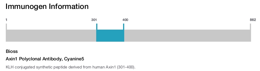 Axin1 Polyclonal Antibody, Cyanine5