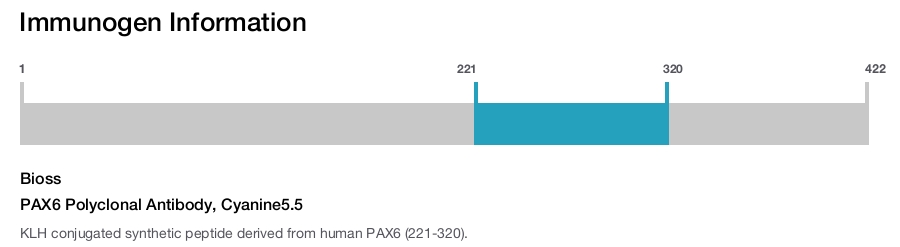 PAX6 Polyclonal Antibody, Cyanine5.5