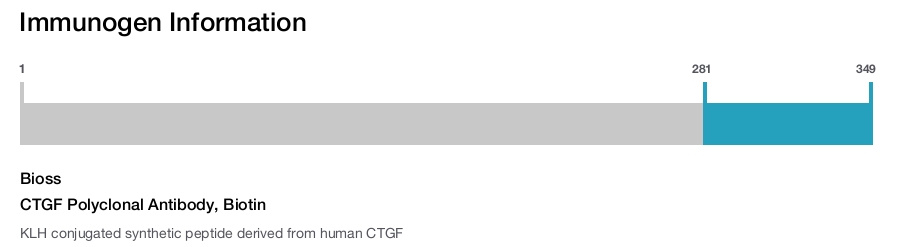CTGF Polyclonal Antibody, Biotin