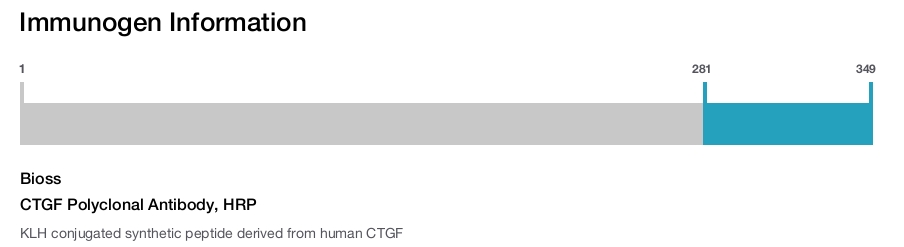 CTGF Polyclonal Antibody, HRP