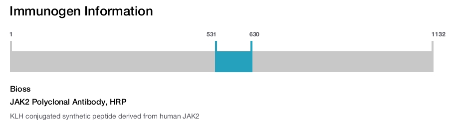 JAK2 Polyclonal Antibody, HRP