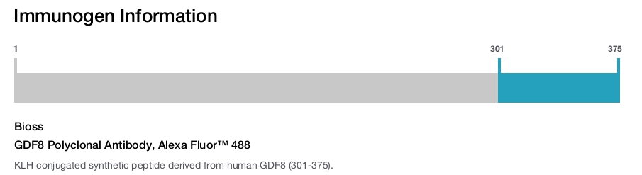 GDF8 Polyclonal Antibody, Alexa Fluor&trade; 488