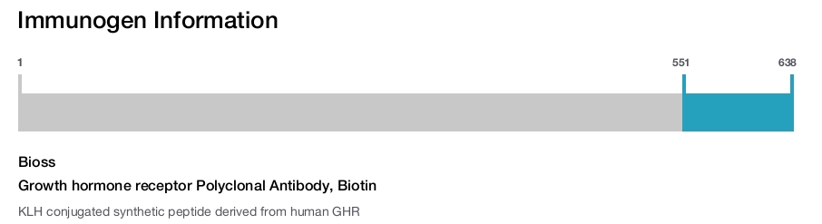Growth hormone receptor Polyclonal Antibody, Biotin