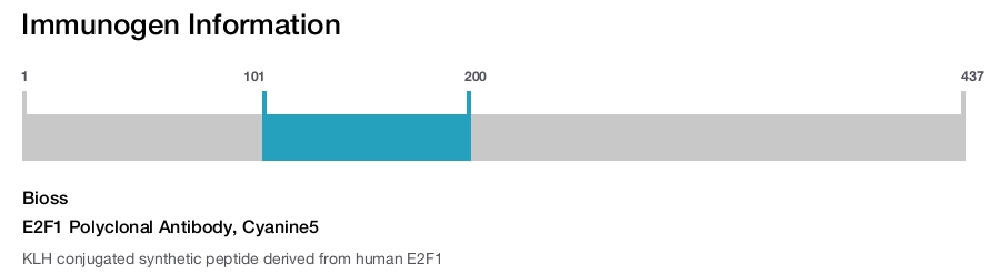 E2F1 Polyclonal Antibody, Cyanine5