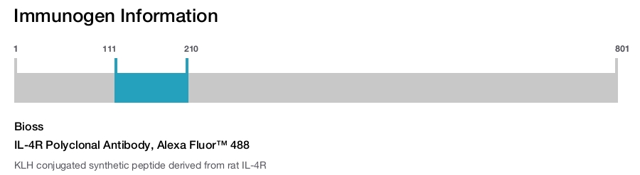 IL-4R Polyclonal Antibody, Alexa Fluor&trade; 488