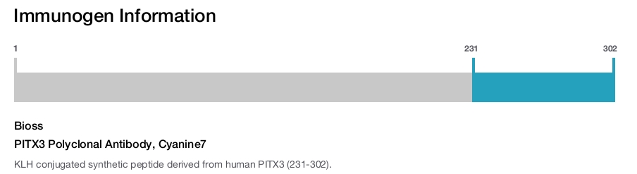 PITX3 Polyclonal Antibody, Cyanine7