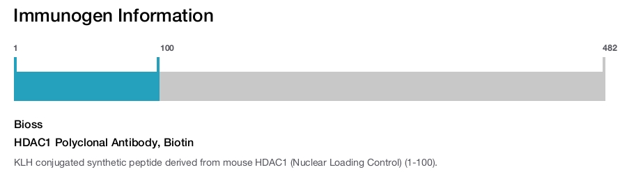 HDAC1 Polyclonal Antibody, Biotin
