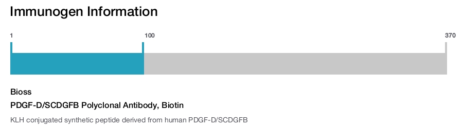 PDGF-D/SCDGFB Polyclonal Antibody, Biotin
