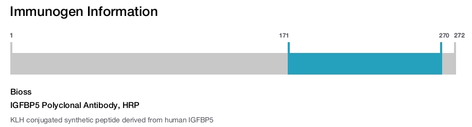 IGFBP5 Polyclonal Antibody, HRP