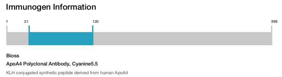 ApoA4 Polyclonal Antibody, Cyanine5.5