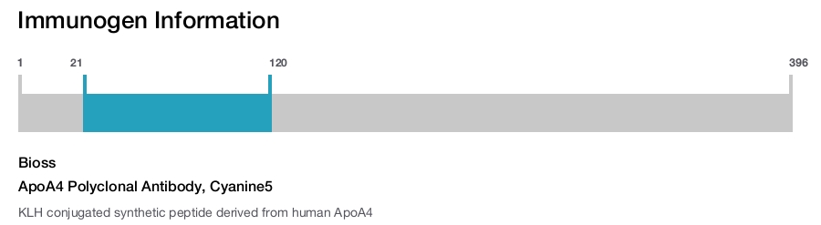 ApoA4 Polyclonal Antibody, Cyanine5