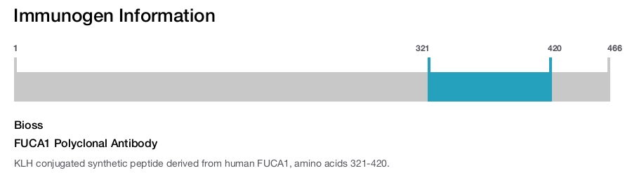 FUCA1 Polyclonal Antibody