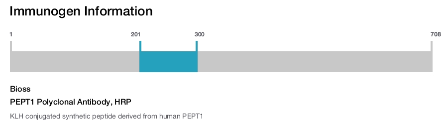 PEPT1 Polyclonal Antibody, HRP