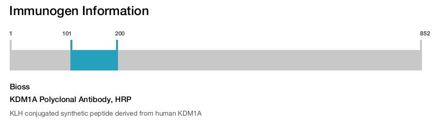 KDM1A Polyclonal Antibody, HRP