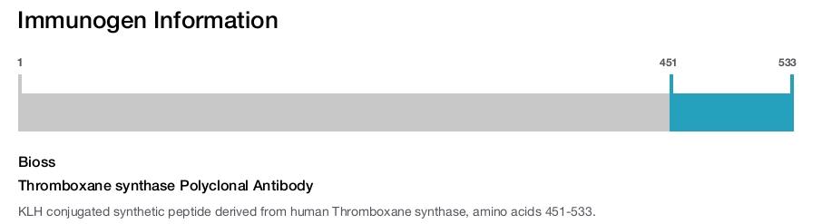 Thromboxane synthase Polyclonal Antibody