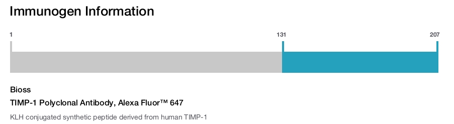TIMP-1 Polyclonal Antibody, Alexa Fluor&trade; 647