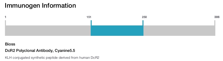 DcR2 Polyclonal Antibody, Cyanine5.5