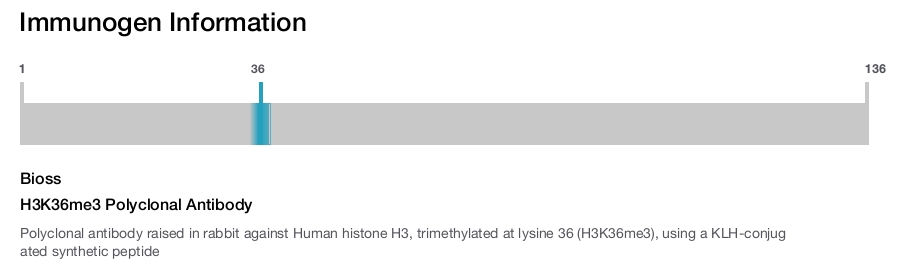 H3K36me3 Polyclonal Antibody