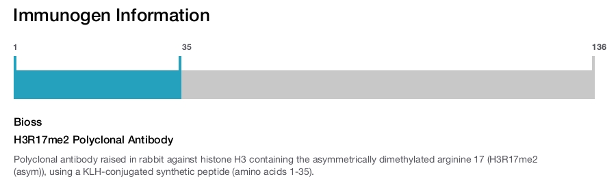 H3R17me2 Polyclonal Antibody
