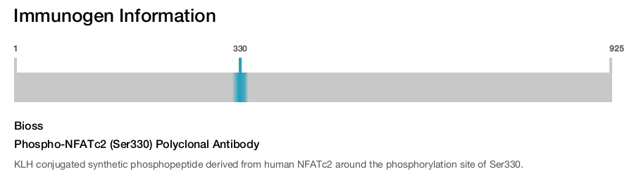 Phospho-NFATc2 (Ser330) Polyclonal Antibody