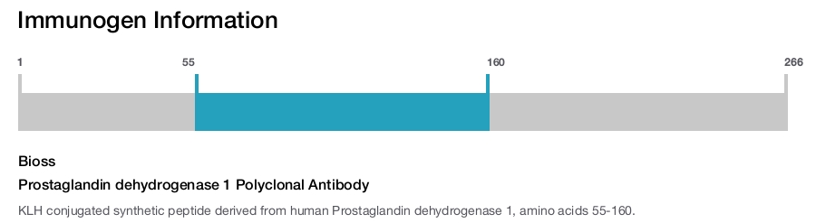 Prostaglandin dehydrogenase 1 Polyclonal Antibody