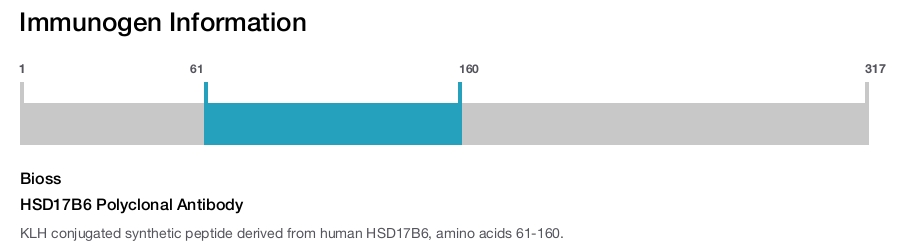 HSD17B6 Polyclonal Antibody