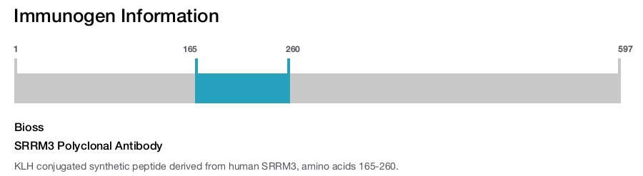 SRRM3 Polyclonal Antibody