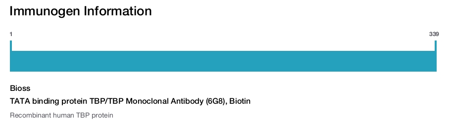 TATA binding protein TBP/TBP Monoclonal Antibody (6G8), Biotin