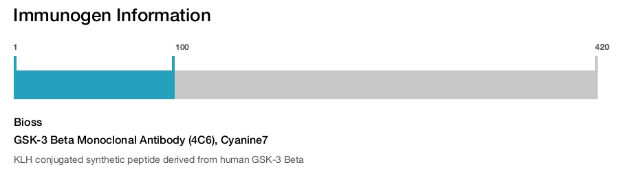GSK-3 Beta Monoclonal Antibody (4C6), Cyanine7