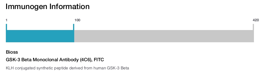 GSK-3 Beta Monoclonal Antibody (4C6), FITC