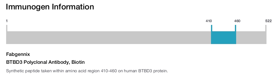 BTBD3 Polyclonal Antibody, Biotin