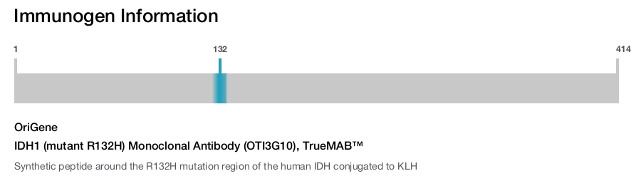 IDH1 (mutant R132H) Monoclonal Antibody (OTI3G10), TrueMAB&trade;