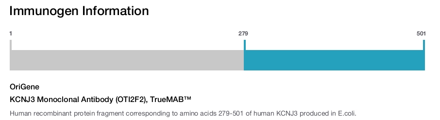 KCNJ3 Monoclonal Antibody (OTI2F2), TrueMAB&trade;