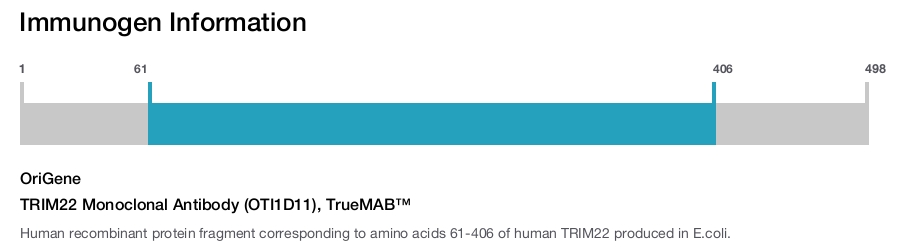 TRIM22 Monoclonal Antibody (OTI1D11), TrueMAB&trade;