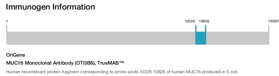 MUC16 Monoclonal Antibody (OTI3B6), TrueMAB&trade;