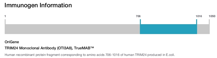 TRIM24 Monoclonal Antibody (OTI3A8), TrueMAB&trade;