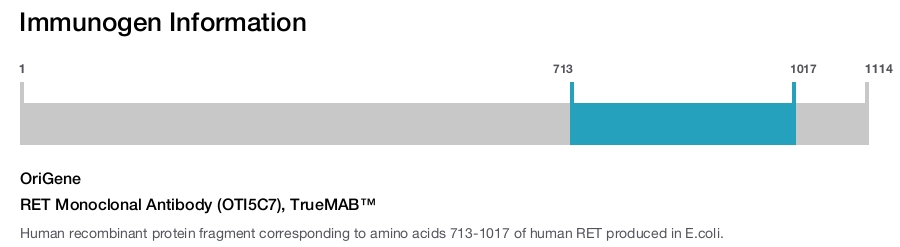 RET Monoclonal Antibody (OTI5C7), TrueMAB&trade;