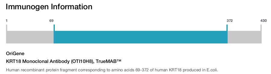 KRT18 Monoclonal Antibody (OTI10H8), TrueMAB&trade;