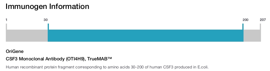 CSF3 Monoclonal Antibody (OTI4H9), TrueMAB&trade;