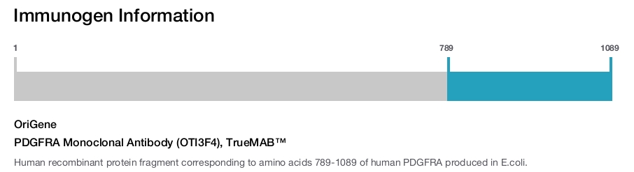 PDGFRA Monoclonal Antibody (OTI3F4), TrueMAB&trade;