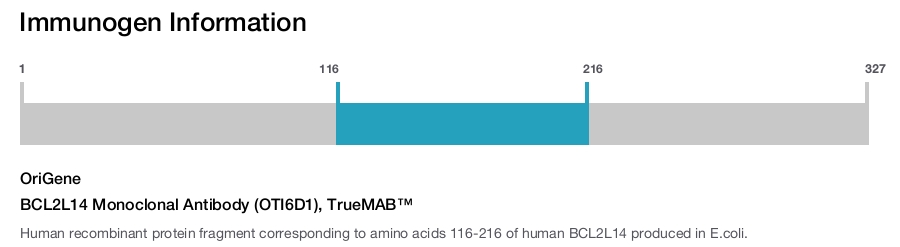 BCL2L14 Monoclonal Antibody (OTI6D1), TrueMAB&trade;