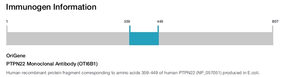 PTPN22 Monoclonal Antibody (OTI6B1)